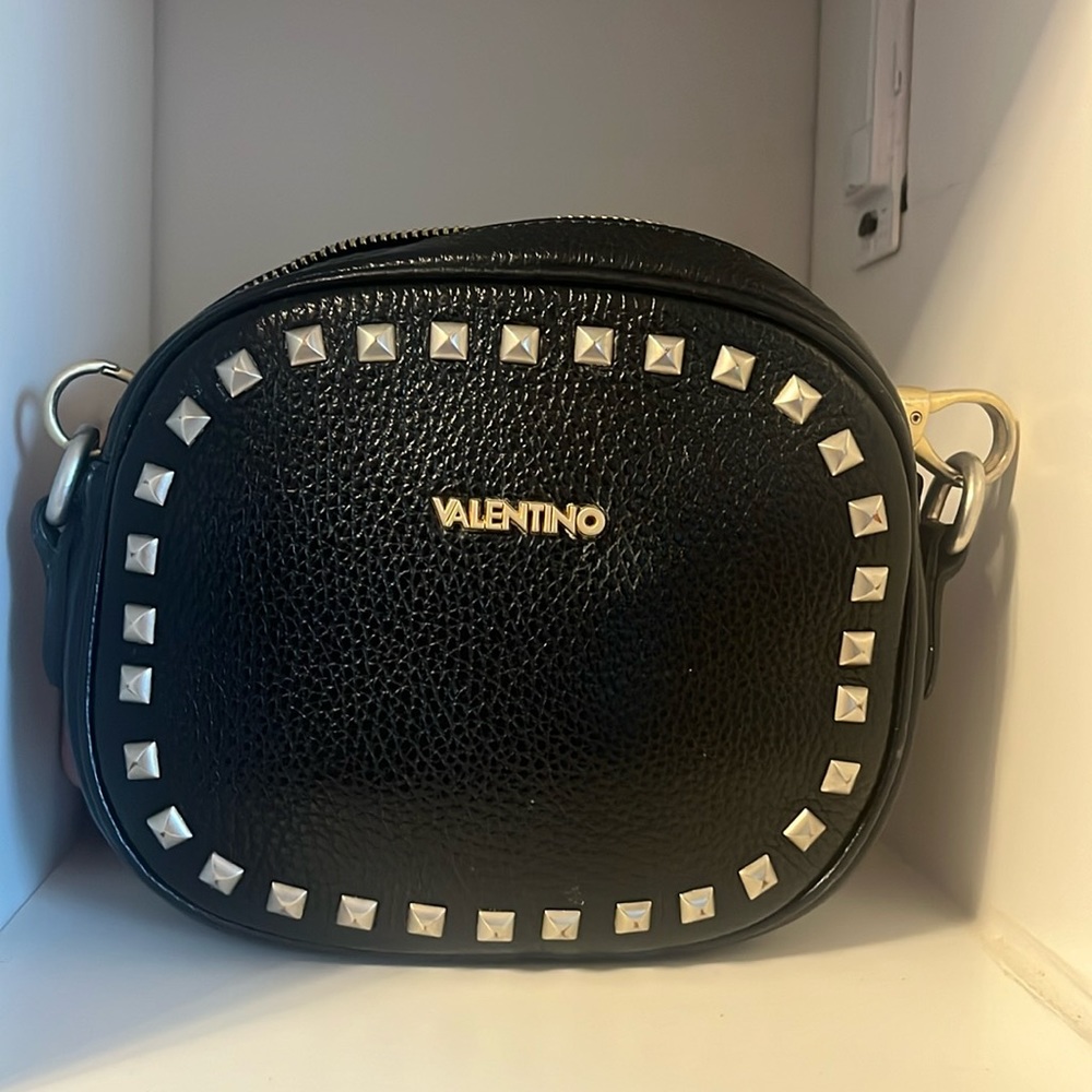 Beautiful Black and gold Valentino crossbody